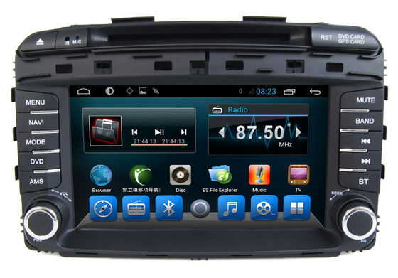 Çin Dash Araç Multimedya Sistemi Oto DVD Oynatıcı GPS Android Quad Core Sorento 2015 Tedarikçi