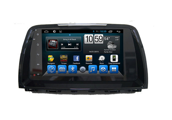 Çin Mazda 6 Quad Core RDS radyo için Android 2 Din Araç Dvd Araç GPS Navigasyon Tedarikçi