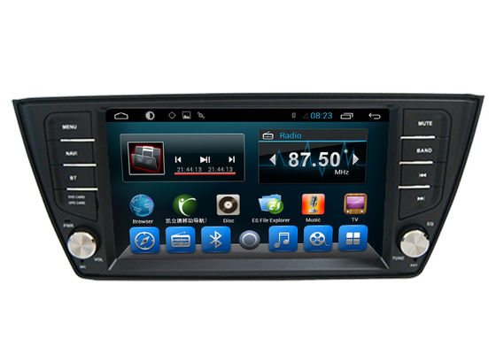 Çin Dört çekirdekli Volkswagen Gps navigasyon VW Fabia radyo stereo pikap Bluetooth Tedarikçi