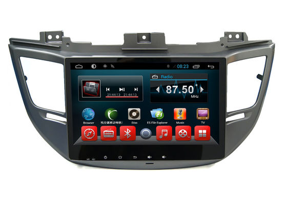 Çin Dört Çekirdekli Dash Car Stereo Gps Auto Navigation, RDS Radyo İçin ix35 2015 Tedarikçi