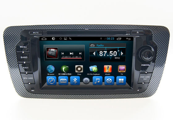 Çin Seat 2013 Oto Radyo, Bluetooth VolksWagen GPS navigasyon sistemi Tedarikçi