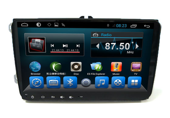 Çin 2 Din Quad Core Car Stereo Tiguan için Multimedya Volkswagen GPS Navigasyon Sistemi Tedarikçi