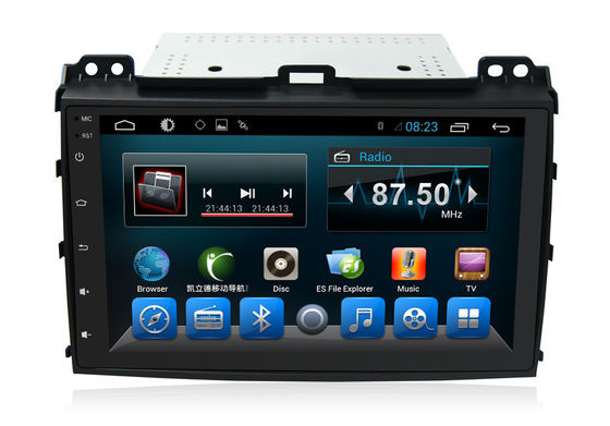Çin Araba Origial radyo sistemi Toyota GPS navigasyon Android 2 DIN Prado 2008 Tedarikçi