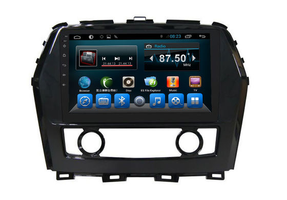 Çin Çift Din Car Stereo Bluetooth Android Araç Navigasyon Sistemi Nissan Cima Tedarikçi
