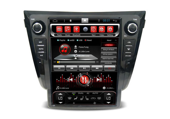 Çin Tesla Tipi Ekran Radyo Alıcıları Nissan Araba Navigasyon Qashqai X izi Dualis 2013 Tedarikçi