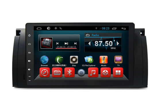 Çin Dokunmatik ekran 2 Din Android Araba Navigasyon Video Multimedya BMW 5 Serisi X5 E38 E53 E39 Tedarikçi