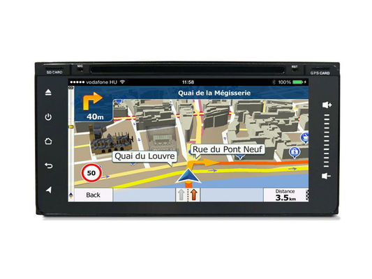 Çin Toyota Universal, Toyota Seyir Sistemi için Ayna Link Dokunmatik Ekranlı Araba Dvd Oynatıcı Tedarikçi