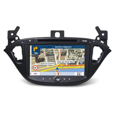 Çin Araç Infotainment Araç Multimedya Navigasyon Sistemi / Araç Dvd Oynatıcı Opel Corsa 2015 için Tedarikçi