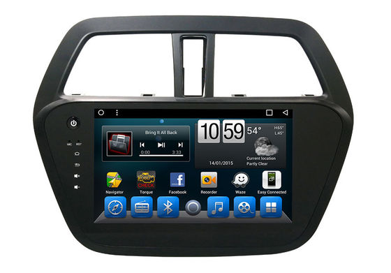 Çin Android 7.1 Araba Dvd Oynatıcı Suzuki Navigator Bluetooth Radyosu Suzuki Scross 2014 Tedarikçi