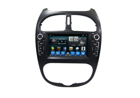 Çin Peugeot 206 için Android Car FM AM Radyo Alıcısı Gps Seyir Sistemi Tedarikçi