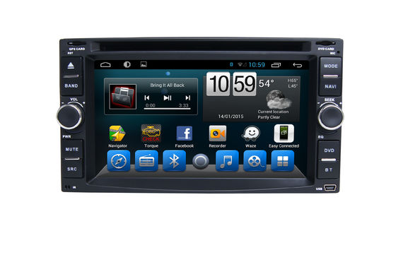 Çin Bluetooth ile 6.2 Inç DVD Araba stereo Evrensel Araba Multimedya Navlun Sistemi Tedarikçi