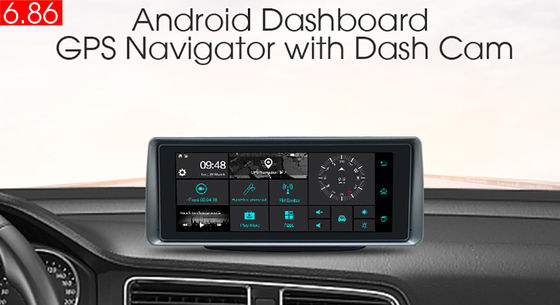 Çin SD 3G Dash Navigasyon GPS Tracker FM WiFi Bluetooth Arka Kamera DVR ile Tedarikçi