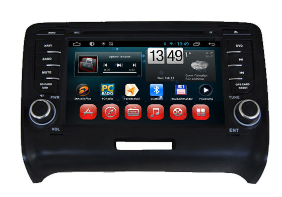 Çin Audi TT araba GPS navigasyon sistemi Android araba DVD oynatıcı 3G WIFI SWC Tedarikçi