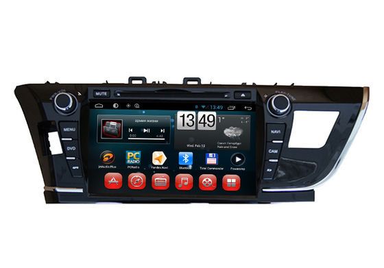 Çin IPod BT TSK TV Dokunmatik Ekran Toyota Corolla 2014 GPS Navigasyon / DVD Oynatıcı Tedarikçi