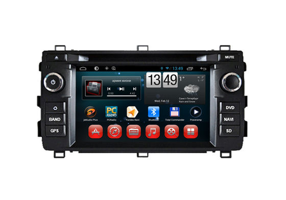 Çin Android DVD Oynatıcı Toyota Auris GPS Navigasyon Dikiz Kamera Giriş TSK TV Tedarikçi