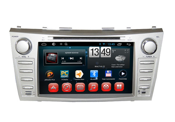 Çin Toyota Camry GPS Navigasyon Dijital TV ISDB-T araba navigasyon eğlence sistemi Tedarikçi