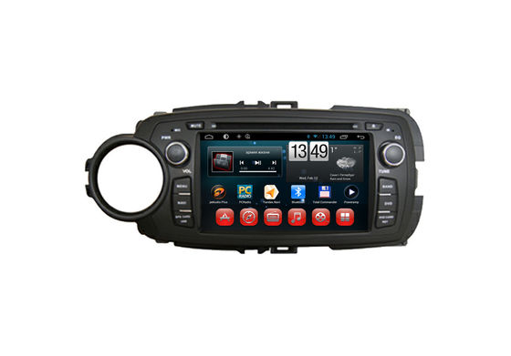 Çin Toyota Yaris 2012 Android GPS Navigasyon Android işletim sistemi DVD Oynatıcı Kamera Giriş TV Tedarikçi