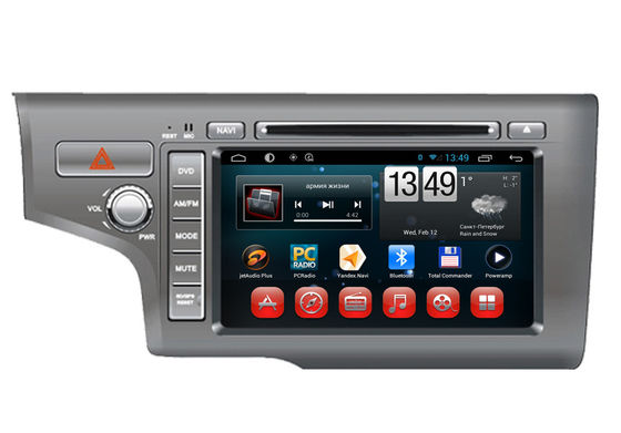 Çin Honda Fit 2014 Jazz Navigasyon Sistemi Araç Android Multimedya Bluetooth RDS TV Tedarikçi