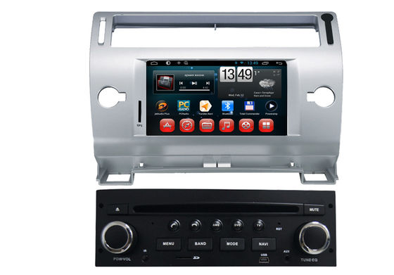 Çin Otomatik 8GB Araç Raido Citroen DVD Oynatıcı / İtalyanca Navigasyon Sistemi, 1024 x 600 piksel ekran Tedarikçi