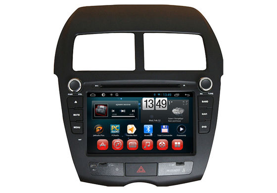 Çin Arkadan görünüm Kamera ile Car DVD ASX MITSUBISHI Navigator, Android 1080P Navigasyon Sistemi 2-din Tedarikçi