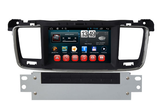 Çin Android Peugeot 508 navigasyon sistemi radyo dikiz kamera DVD GPS IPOD TV BT Tedarikçi