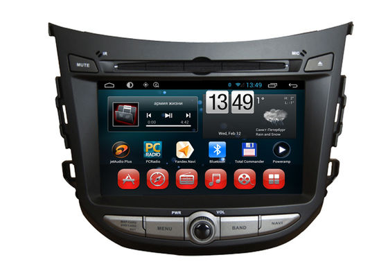 Çin Hyundai HB20 DVD Oynatıcı Çift Bölgeli BT TV, iPod Android GPS Navigasyon Portekizce Menüsü Tedarikçi