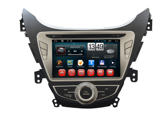 Çin Tekerlek Kontrolü TV Direksiyon Android işletim Elantra Hyundai DVD Player Araba GPS Navigasyon Tedarikçi