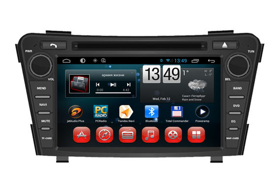 Çin Android GPS Hyundai I40 DVD Oynatıcı, Bluetooth Hands-free RDS TSK TV İbranice Menüsü Tedarikçi