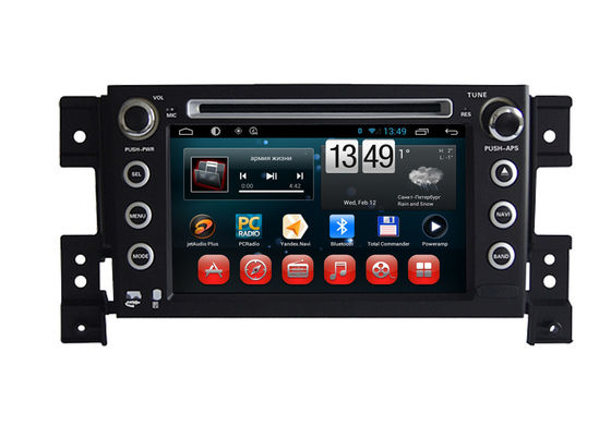 Çin Dash Radyo Alıcısı DVD Player&amp;#39;da Dual Core Vitara Suzuki navigasyon sistemi GPS Merkez Tedarikçi