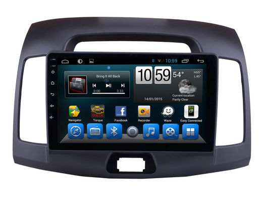 Çin WIFI Bluetooth Radyo Android Araba Medya Oynatıcı 9 Inç Hyundai Elantra 2007-2011 Tedarikçi
