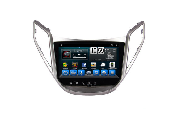 Çin GPS Multimedya Hyundai DVD Oynatıcı Araç Eğlence Sisteminde Radyo HB20 2012-2018 Tedarikçi