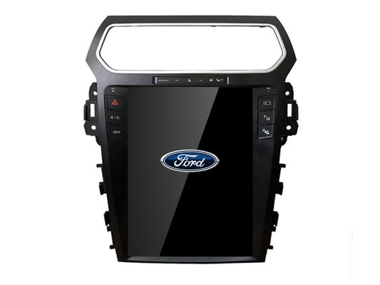 Çin HD Dijital Ekran FORD Tesla DVD Navigasyon Sistemi Bluetooth Explorer 2011-2019 Tedarikçi