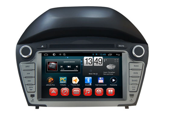 Çin Hyundai DVD Oynatıcı IX35 2014 Kapasitif Dokunmatik Ekran Bluetooth TSK Wifi GPS 3G Tedarikçi