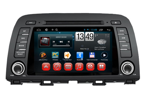 Çin Mazda 6 2014 / CX-5 Merkez Multimedya GPS Nav Cts Radyo Alıcısı TV Bluetooth Dokunmatik Ekran Tedarikçi