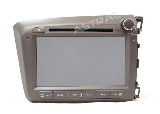 Çin Araba DVD GPS Honda Navigasyon Sistemi Dokunmatik Ekran BT TV TSK Radyo Civic Sağ 2012 Tedarikçi