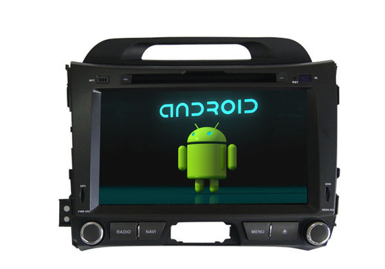 Çin Sportage R Kia DVD Player Android çift çekirdek, araba stereo dvd oynatıcı Tedarikçi