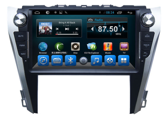 Çin HD Video 1080P Toyota Camry GPS Radyo 10.1 inç dokunmatik ekran Tedarikçi