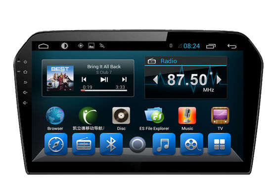 Çin Double DIN araç Video VW Jetta GPS navigasyon sistemi 1024Pixels × 600Pixels Tedarikçi