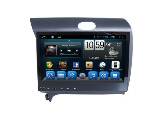Çin Navigasyon ile KIA K3, Android Araba Dvd Player için Sat Nav 2 Din Araç Stereo Tedarikçi