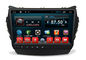 IX45 için Dokunmatik Ekranlı Android Double Din Araba Dvd Gezintisi Multimedya Sistemi Tedarikçi