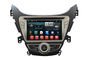 Tekerlek Kontrolü TV Direksiyon Android işletim Elantra Hyundai DVD Player Araba GPS Navigasyon Tedarikçi