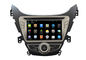 Tekerlek Kontrolü TV Direksiyon Android işletim Elantra Hyundai DVD Player Araba GPS Navigasyon Tedarikçi