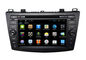 Mazda 3 Android araba Multimedya navigasyon sistemi DVD oynatıcı yedek kamera girişi SWC Tedarikçi
