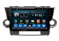 Highlander 2012 araba ses çalar Toyota navigasyon sistemi ile 10,1 inç LCD ekran Tedarikçi