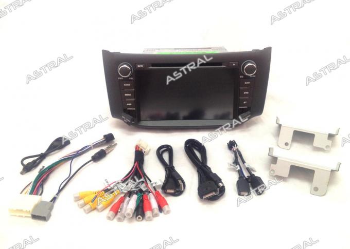 Ekran Araç GPS Navigasyon Sistemi Nissan Sylphy Bluebird DVD Oynatıcı TSK RDS iPod TV dokunun