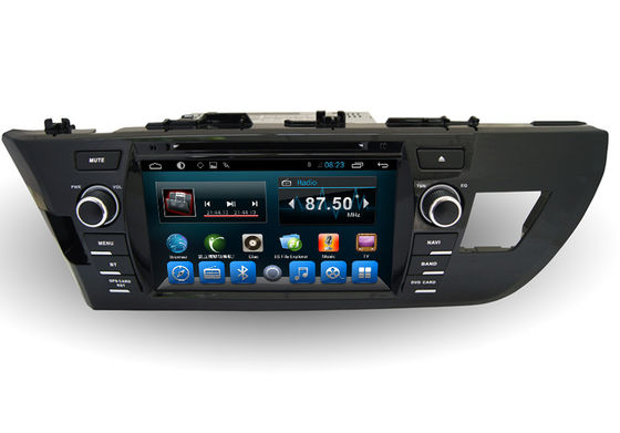 Çin Corolla 2014 Avrupa için 2 Din Quad Core Toyota GPS Navigasyon Radyo BT Tedarikçi