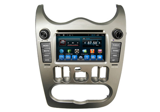 Çin Usb GPS Wifi ile Renault Logan için Otomatik DVD Radyo Player Araba GPS Navigasyon Sistemi Tedarikçi