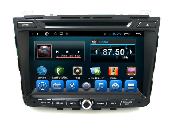 Çin Quad Core 8 inç Araba GPS Navigasyon HYUNDAI DVD Oynatıcı IX25 Stereo Radyo Tedarikçi