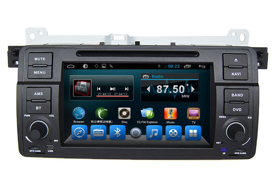 Çin BMW E46 Araba Dvd Player Center Multimedya Sistemi Android Navigasyon Tedarikçi