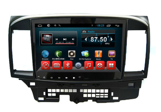 Çin Mitsubishi Lancer EX Android Quad Core Sistemi için Otomatik Radyo GPS Navigator Tedarikçi